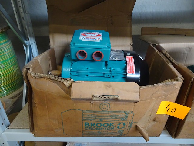 Industriële elektromotor brook hansen - afbeelding 1 van  3