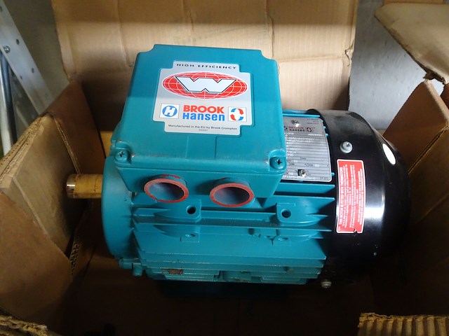 Industriële elektromotor brook hansen - afbeelding 2 van  3