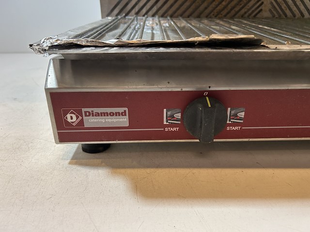 Industriële grill diamond - afbeelding 6 van  7