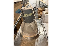 Industriële hanglamp grijs - afbeelding 1 van  1