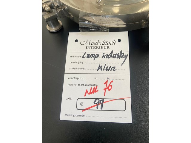 Industriële hanglamp - afbeelding 2 van  2