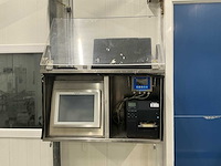 Industriële hangweegschaal met labelprinter - afbeelding 1 van  5