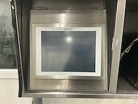 Industriële hangweegschaal met labelprinter - afbeelding 4 van  5