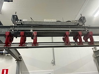 Industriële hangweegschaal met labelprinter - afbeelding 5 van  5