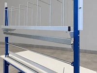 Industriële inpaktafel rajapack met opbouw, dozenverdeler en snijrail - afbeelding 2 van  5