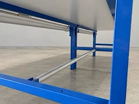 Industriële inpaktafel rajapack met opbouw, dozenverdeler en snijrail - afbeelding 4 van  5