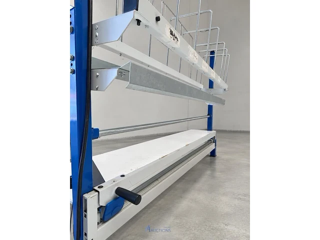 Industriële inpaktafel rajapack met opbouw, dozenverdeler en snijrail - afbeelding 5 van  5