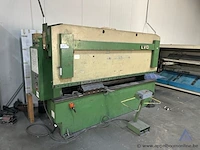 Industriële kantbank lvd ppbl 60/30, serienummer 14497, bouwjaar 1988. capaciteit 60.000 kg
