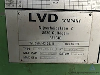 Industriële kantbank lvd ppbl 60/30, serienummer 14497, bouwjaar 1988. capaciteit 60.000 kg - afbeelding 4 van  5