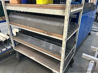 Industriële kantbank lvd ppeb 110/40 cad-cnc, serienummer 25794, met een maximale capaciteit van 1100 kn en een vermogen van 20 kw. het toestel werkt op 400 v en bouwjaar 1999 - afbeelding 6 van  7