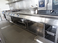 Industriële keukeninrichting rvs electrolux