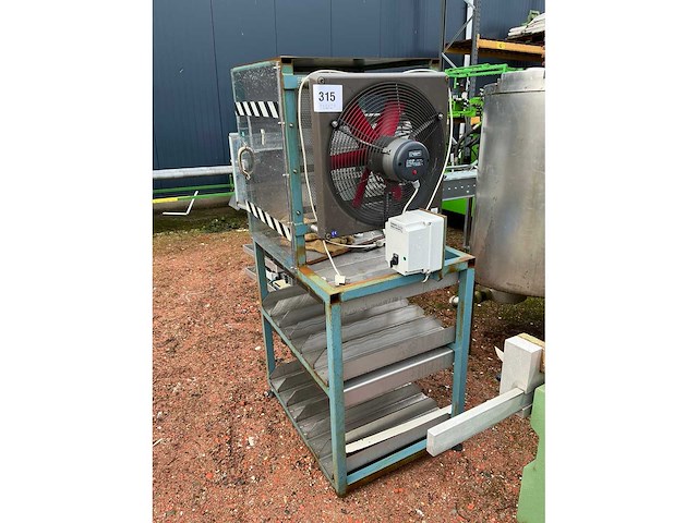 Industriële luchtkoeler/-verwarmer ventomatic - afbeelding 2 van  8