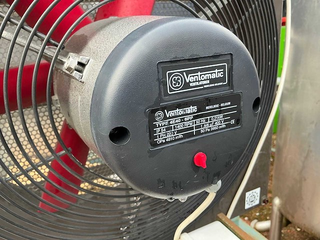 Industriële luchtkoeler/-verwarmer ventomatic - afbeelding 5 van  8