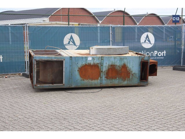 Industriële luchtverwarmer dera dx 375 - afbeelding 1 van  1