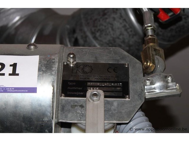 Industriële manipulator, kin machinebouw, manipulator-k17, werking niet gekend - afbeelding 3 van  3