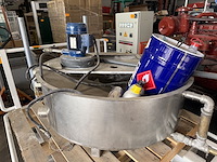 Industriele mengbak met motor - afbeelding 2 van  2