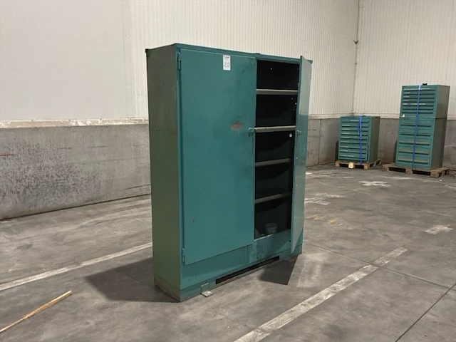 Industriële metalen kast - afbeelding 2 van  5