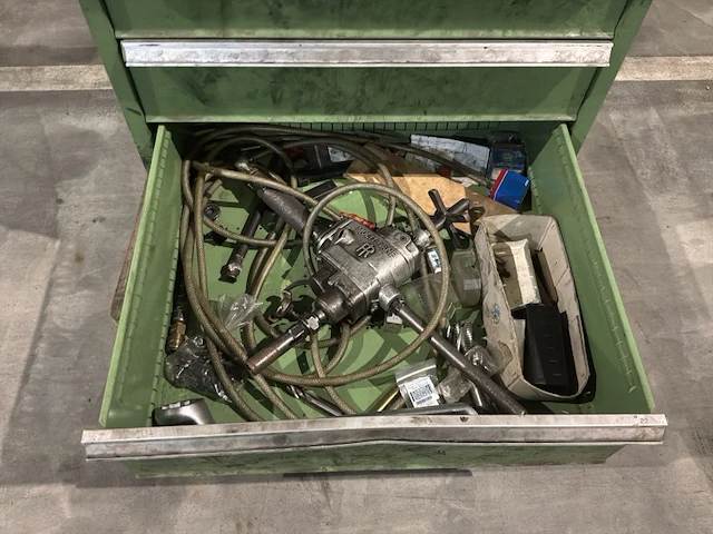 Industriële metalen ladekast - afbeelding 2 van  10