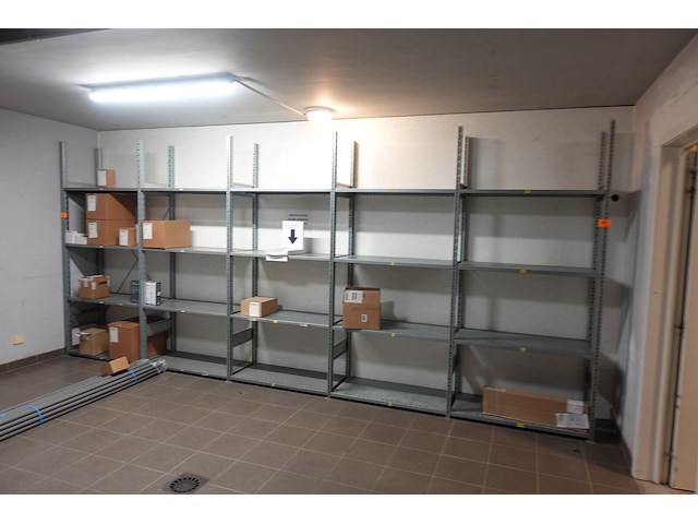 Industriële metalen legbordstelling schäfer - afbeelding 7 van  9