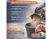 Industriële nat- en droogzuiger 3-in-1 (3x) - afbeelding 3 van  6