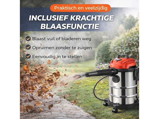 Industriële nat- en droogzuiger 3-in-1 (3x) - afbeelding 6 van  6