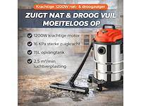 Industriële nat- en droogzuiger 3-in-1 (5x) - afbeelding 5 van  6