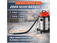 Industriële nat- en droogzuiger 3-in-1 (5x) - afbeelding 6 van  6
