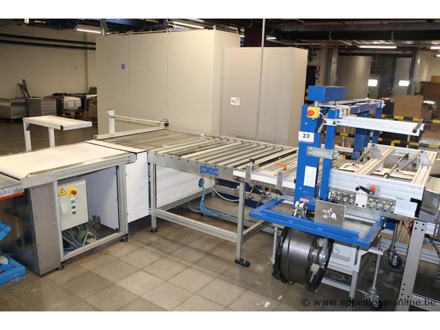 Industriële omsnoeringsmachine, mosca, r0-trc-3, 400v, 1.5kw, bouwjaar 2004, werking niet gekend - afbeelding 1 van  4