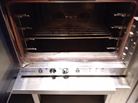 Industriele oven euromax, inox onderstel 2 vakken rubbens afm. 110x90 (3,4) - afbeelding 2 van  4