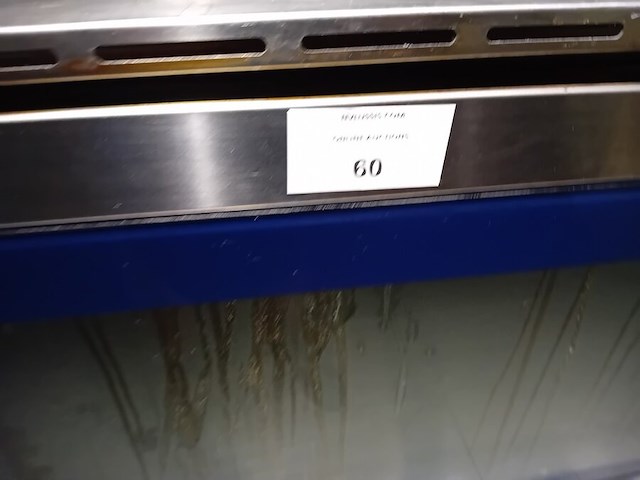 Industriele oven euromax, inox onderstel 2 vakken rubbens afm. 110x90 (3,4) - afbeelding 3 van  4
