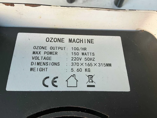 Industriële ozongenerator (4x) - afbeelding 3 van  3