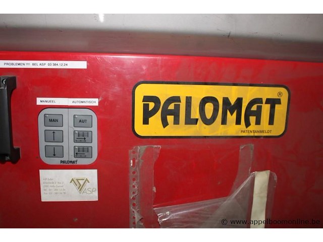 Industriële palletstapelaar, palomat, werking niet gekend - afbeelding 2 van  2