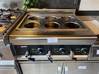 Industriele pastakoker inox met 6 mandjes ggmgastro (7) - afbeelding 1 van  4
