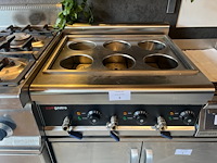 Industriele pastakoker inox met 6 mandjes ggmgastro (7) - afbeelding 4 van  4