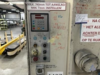 Industriële plaatschaar lvd hst 40/6, bouwjaar 1993. voorzien van een vermogen van 9,5 kw en een maximale capaciteit van 4050 x 6,35 mm. - afbeelding 2 van  6