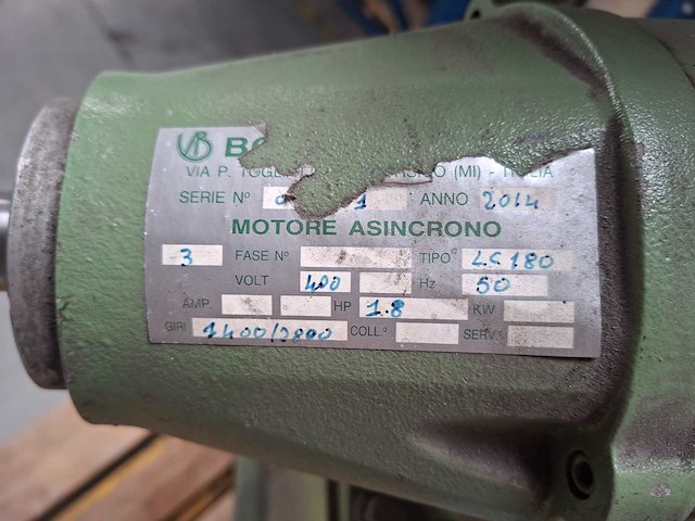 Industriële polijstmachine met dubbele spoel - afbeelding 2 van  2