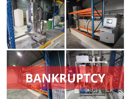 Industriële reiniging en ontlakking d.r. products - faillissement