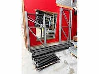Industriële rekken, pallet racking galva (2x) - afbeelding 1 van  5