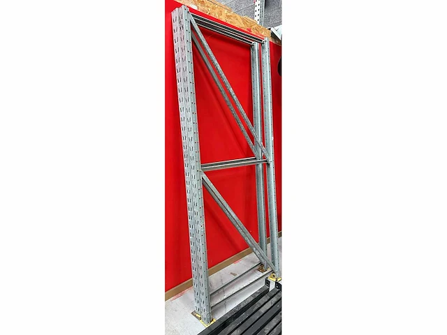 Industriële rekken, pallet racking galva (2x) - afbeelding 3 van  5