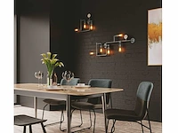 Industriële retro wandlamp 3 lichts + 5 lichts - afbeelding 5 van  12