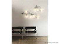 Industriële retro wandlamp 5 lichts - afbeelding 4 van  9