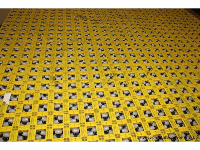 Industriële rollentafel, met kogelrollen, op wielen, werking niet gekend - afbeelding 2 van  2
