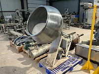 Industriële rvs coatingpan - afbeelding 1 van  9