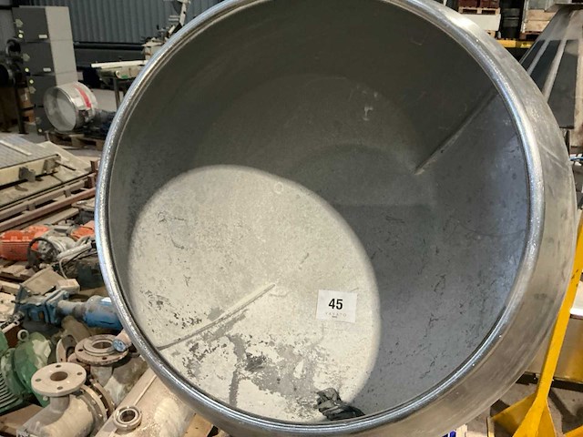 Industriële rvs coatingpan - afbeelding 5 van  9