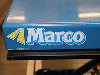 Industriële schaarlift, marco, m005080-d1, max. 500 kg, bouwjaar 2018, ip55, werking niet gekend - afbeelding 2 van  3