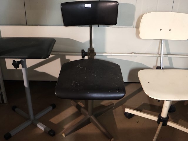 Industriële stoel (x3) - afbeelding 3 van  8