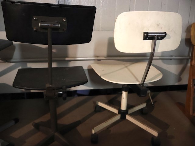 Industriële stoel (x3) - afbeelding 7 van  8