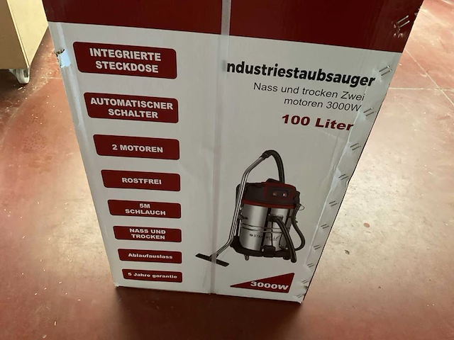 Industriële stof en water zuiger - afbeelding 3 van  6