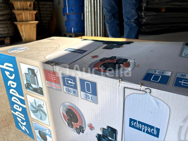 Industriele stofafzuiging hd12 scheppach - afbeelding 3 van  5