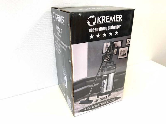 Industriële stofzuiger - kremer - kr30le - afbeelding 7 van  14